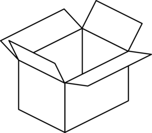 298x261 Box Clip Art