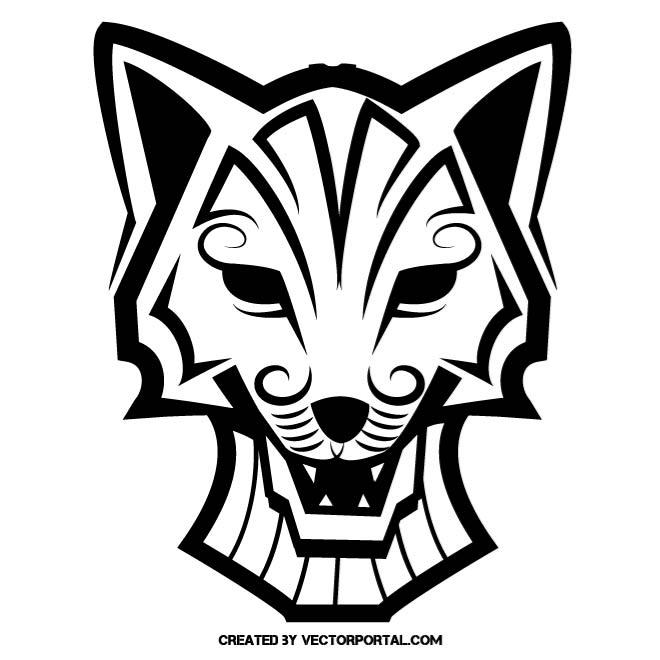 660x660 Fox Mascot Clip Art