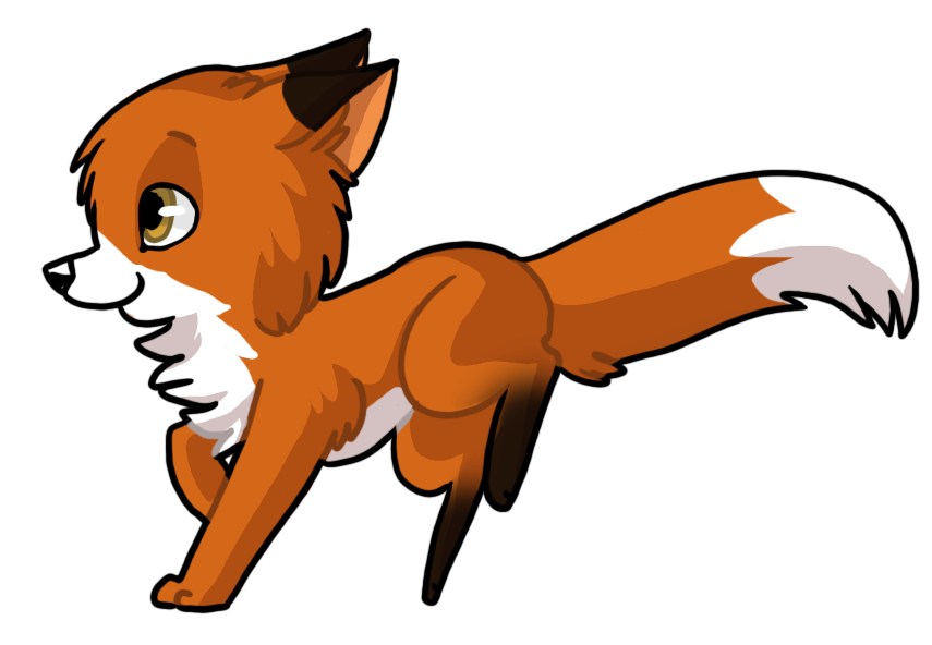 855x592 Fox Clipart Animated Baby
