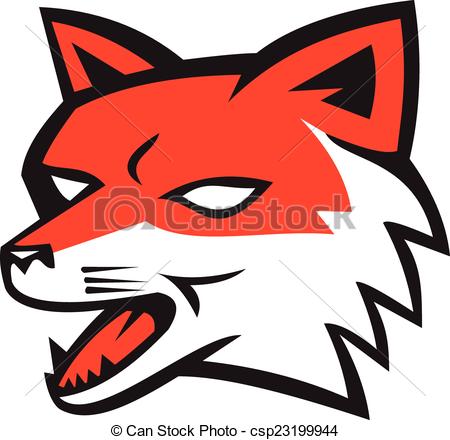 450x440 Fox Clipart Angry
