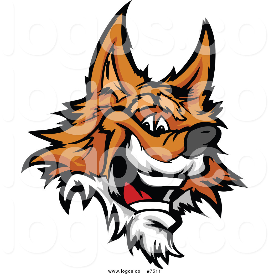 1024x1044 Royalty Free Clip Art Vector Logo Of A Friendly Happy Fox By