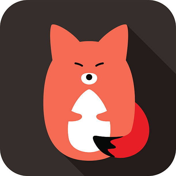 612x612 Silver Fox Clipart Fox Face