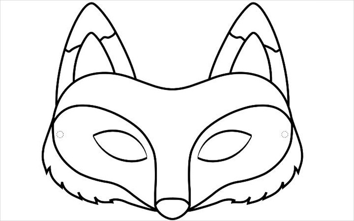 700x438 Fox Clipart Face Mask