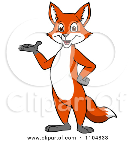 450x470 Cartoon Fox Clipart