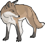 180x168 Free Fox Clipart