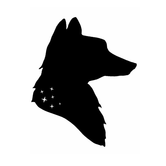 570x570 Fox Silhouette Clipart 2176639