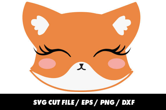 570x379 Fox Svg Files Kawaii Clipart Fox Cut File Fox Silhouette