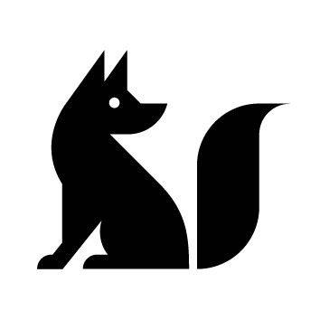 354x354 Silhouette Fox