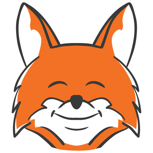 512x512 Fox Face Clipart