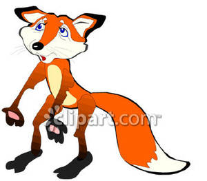 300x263 Cartoon Fox