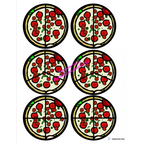 500x500 Fraction Circles Clipart Cliparthut