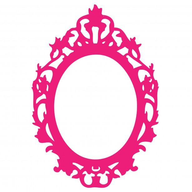 615x615 Ornate Pink Frame Clipart Clipart Panda