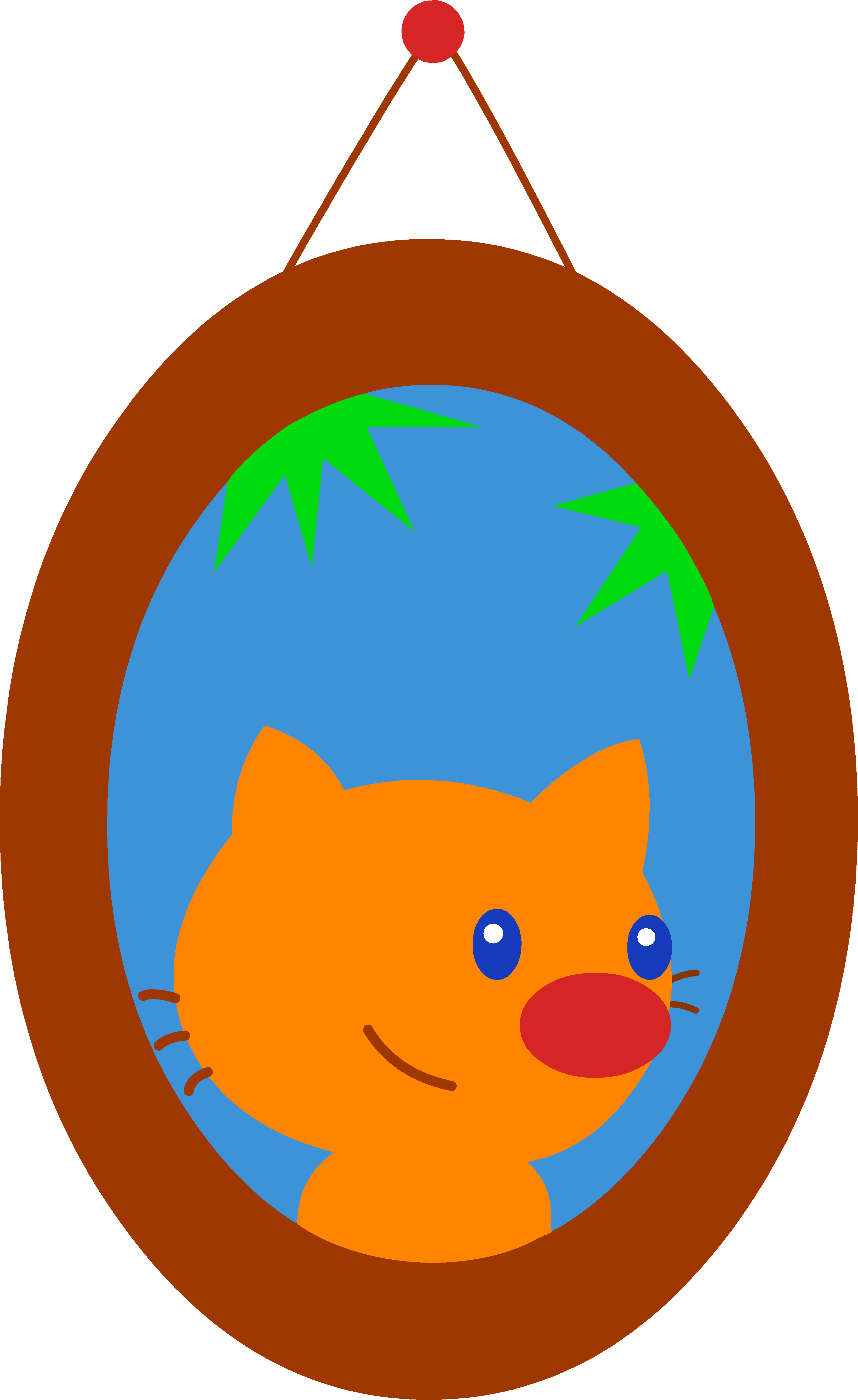3282x5358 Portrait Of Orange Pet Cat