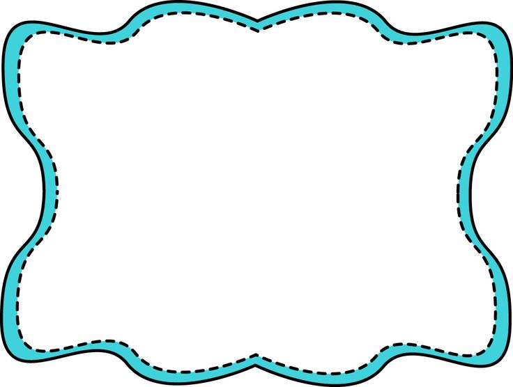 736x556 Scalloped Frame Clipart