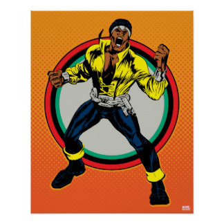 324x324 Luke Cage Comic Book Art Amp Framed Artwork Zazzle