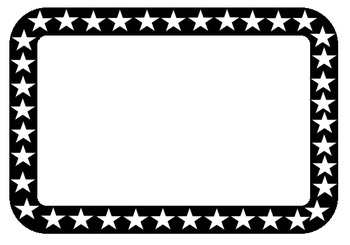 350x245 And Borders Black And White Clip Art