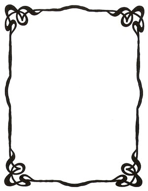 300x387 Free Clip Art Frames