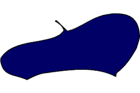 450x300 France Clipart Baret