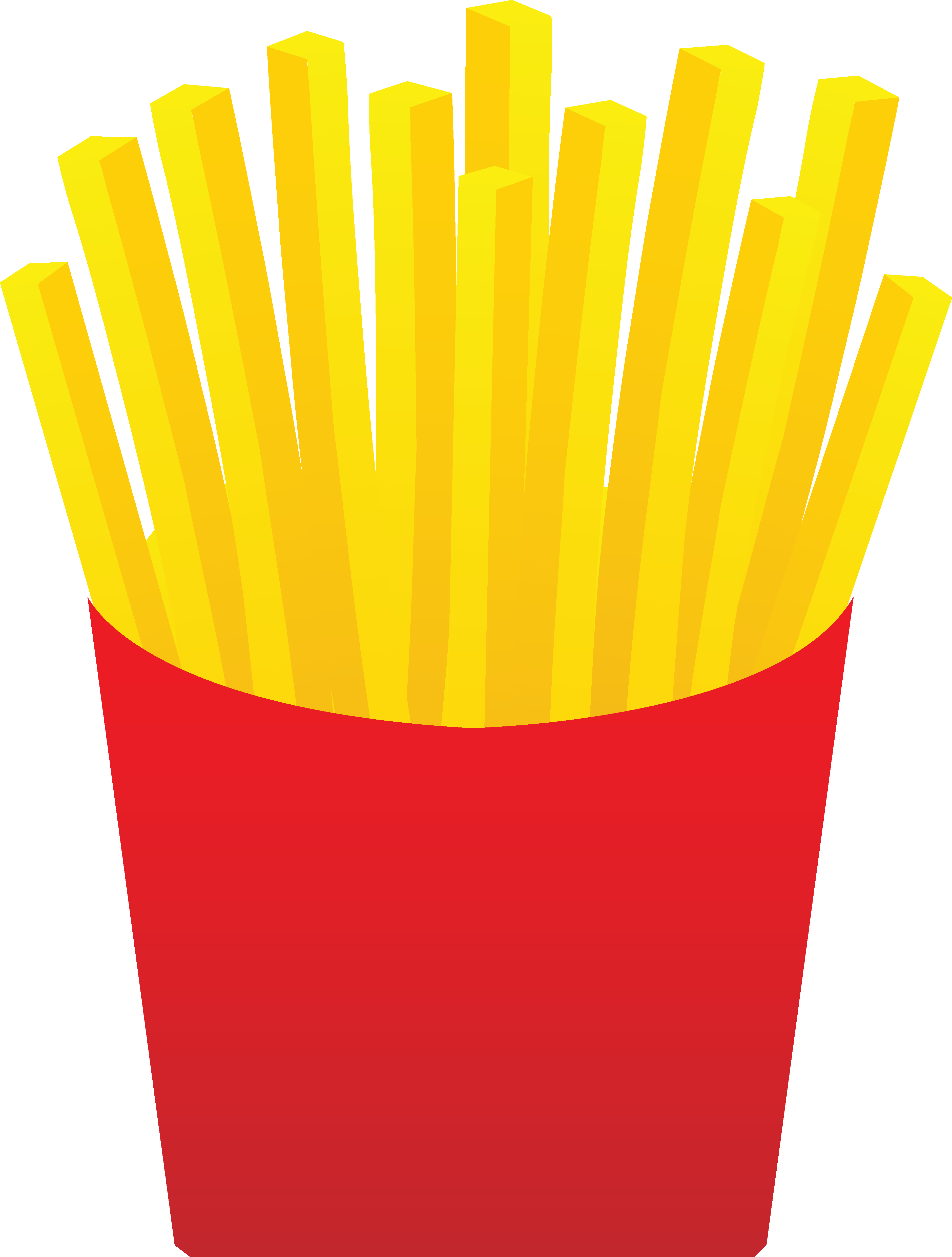 3762x4968 France Clipart Fry
