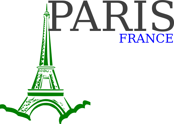 600x429 Paris France Logo Clip Art