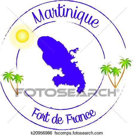 450x458 Clip Art Of Martinique