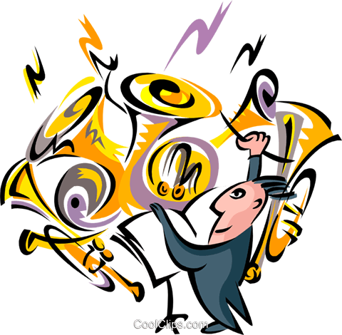 480x470 Musician Clipart Big Band