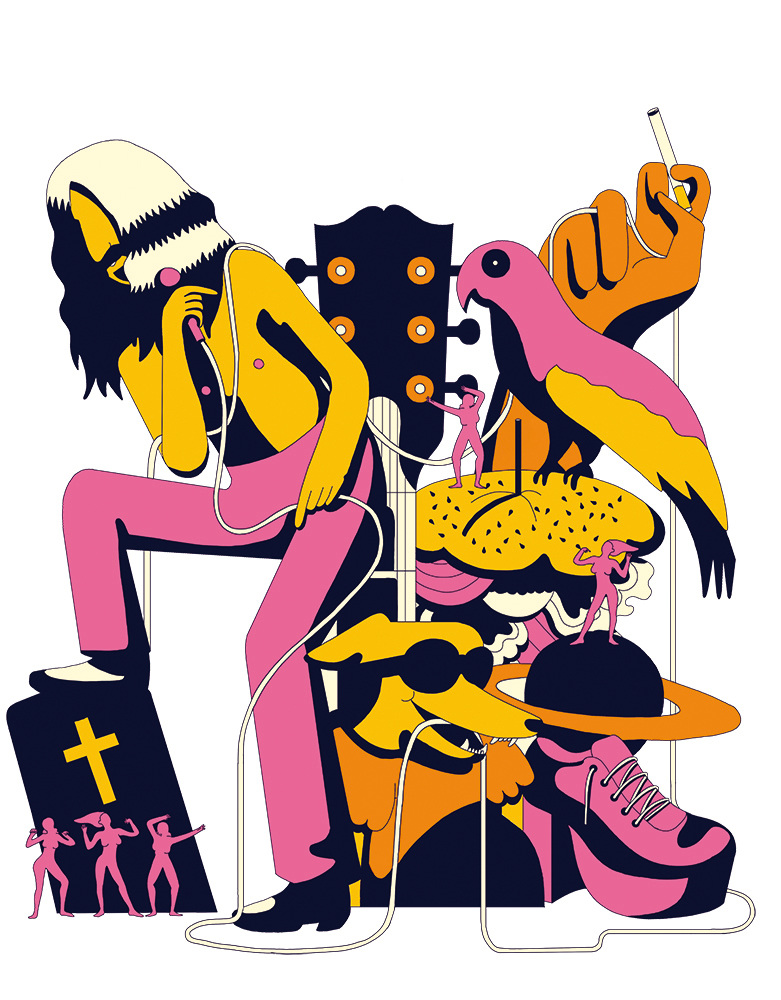 781x1000 Frank Zappa Clipart