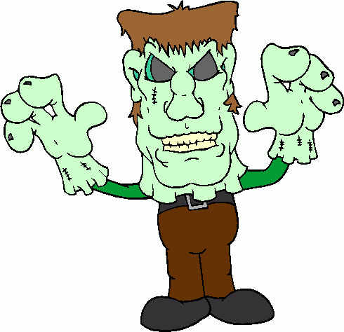 490x474 Frankenstein Cartoon Images Clip Art Clipartix 3
