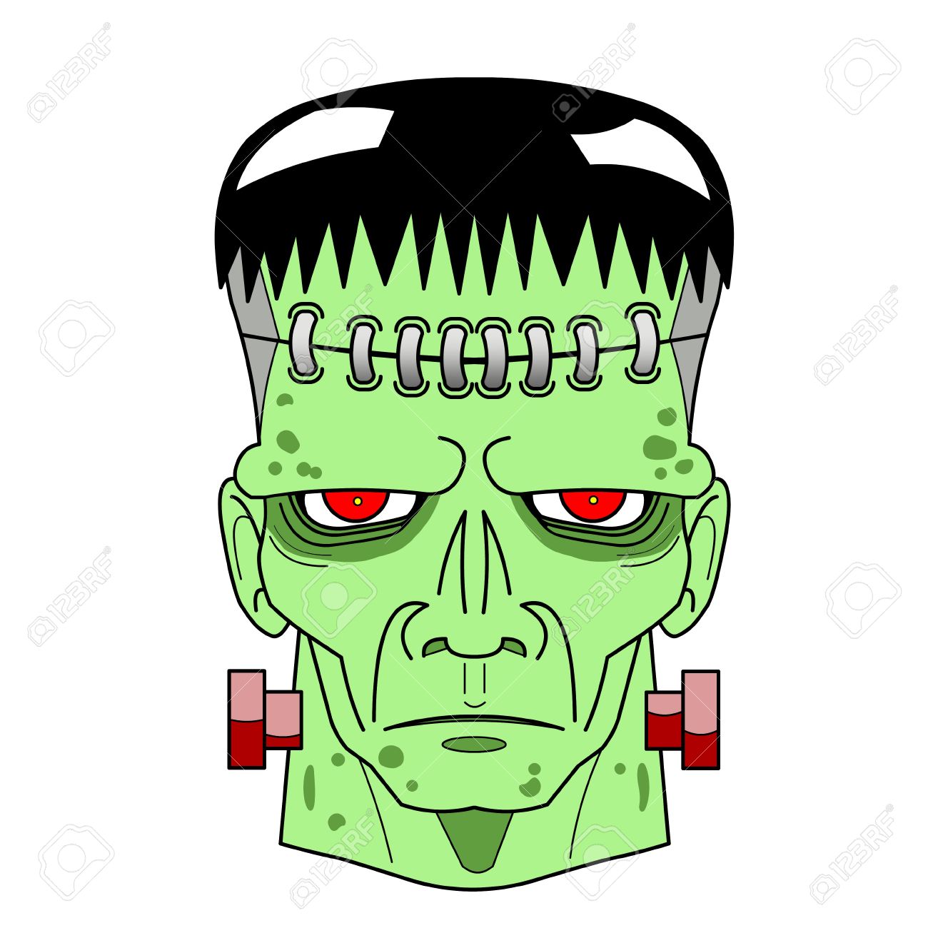 1300x1300 Frankenstein Clipart Comic