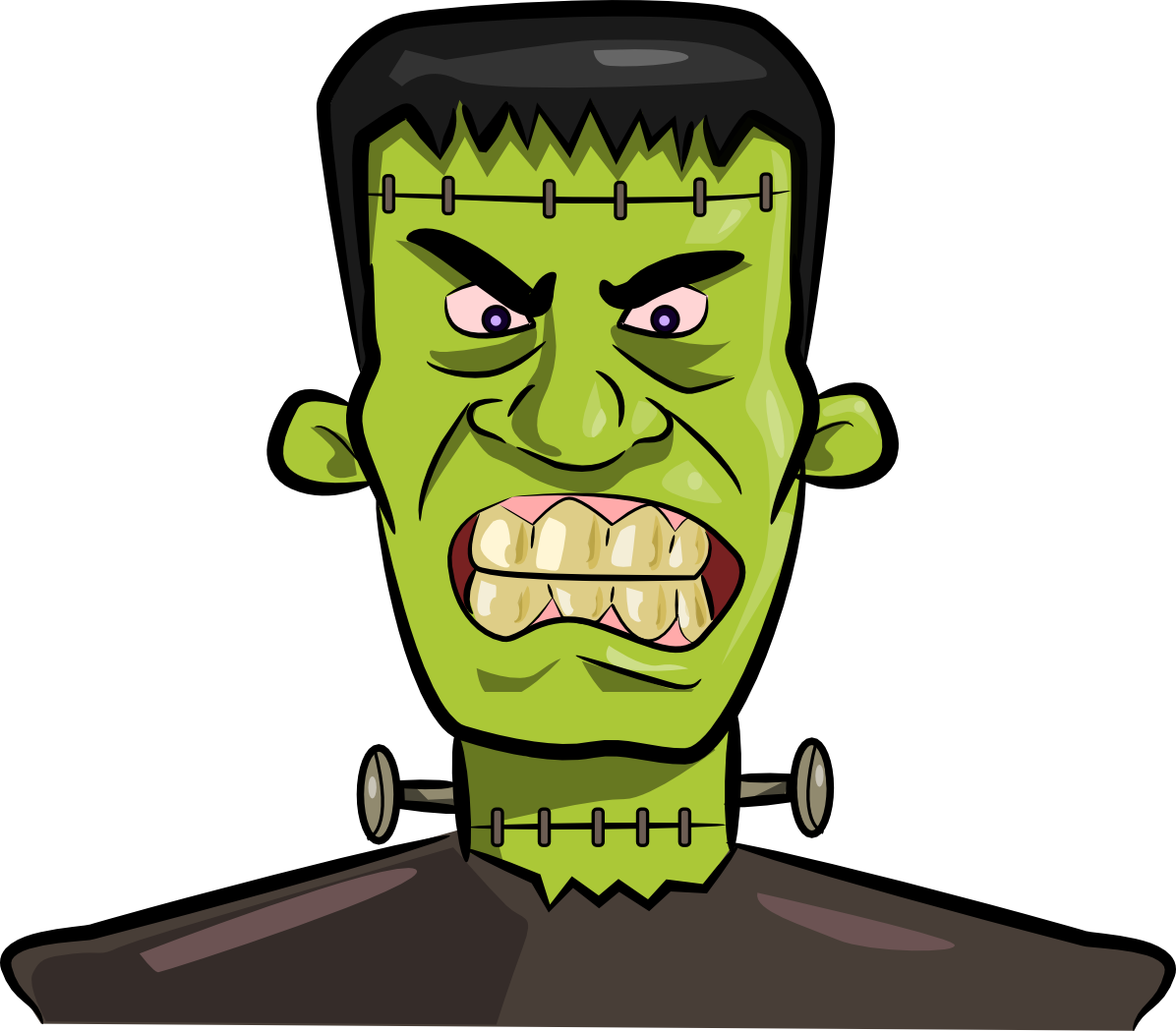 1196x1049 Head Clipart Frankenstein
