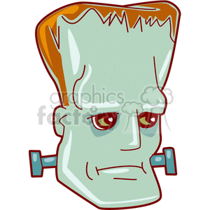 300x300 Royalty Free Frankenstein Cartoon 157183 Vector Clip Art Image