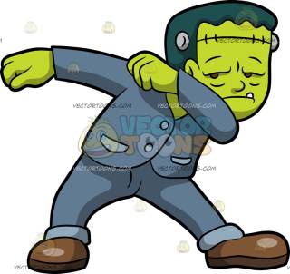 320x302 Frankenstein Clipart