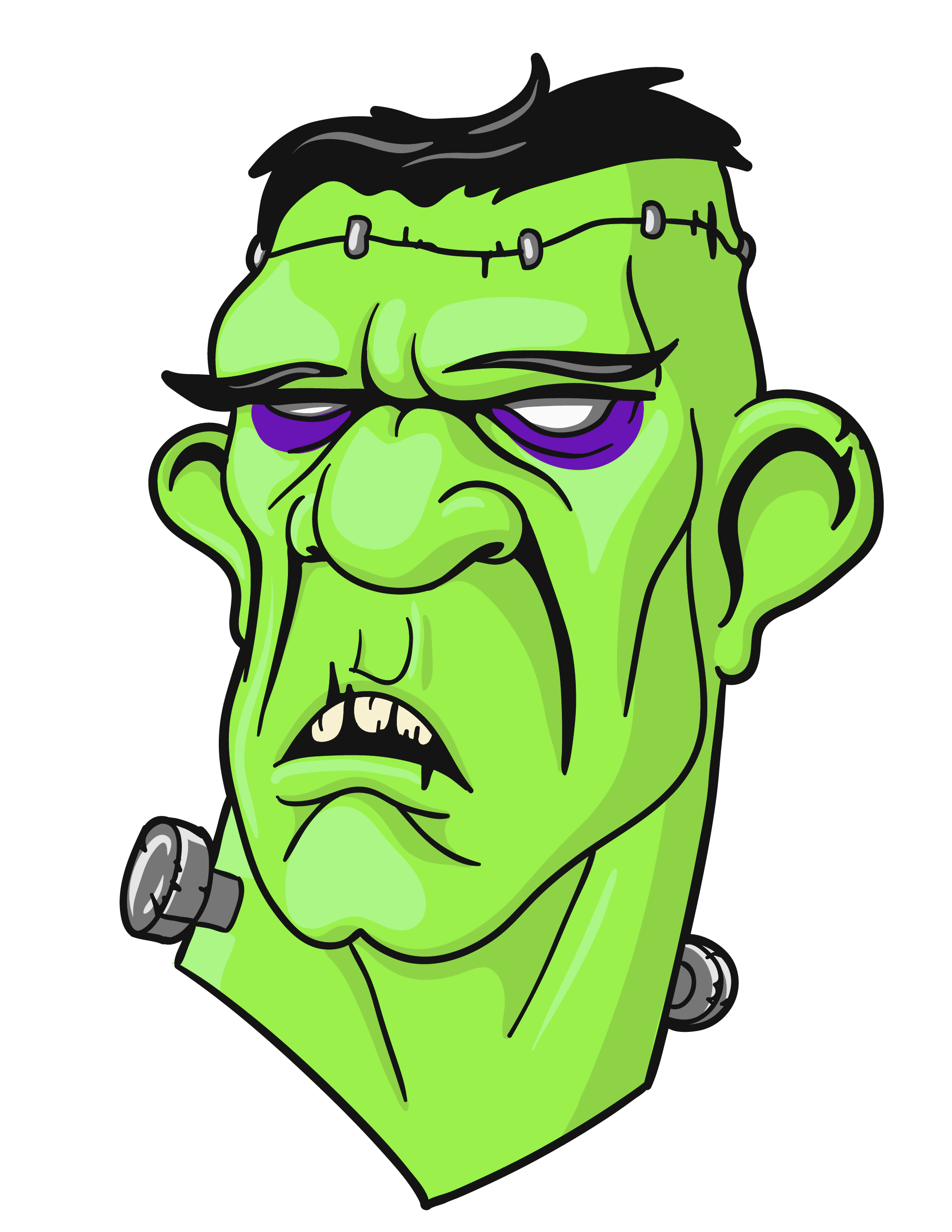 1984x2567 Halloween Frankenstein Clip Art