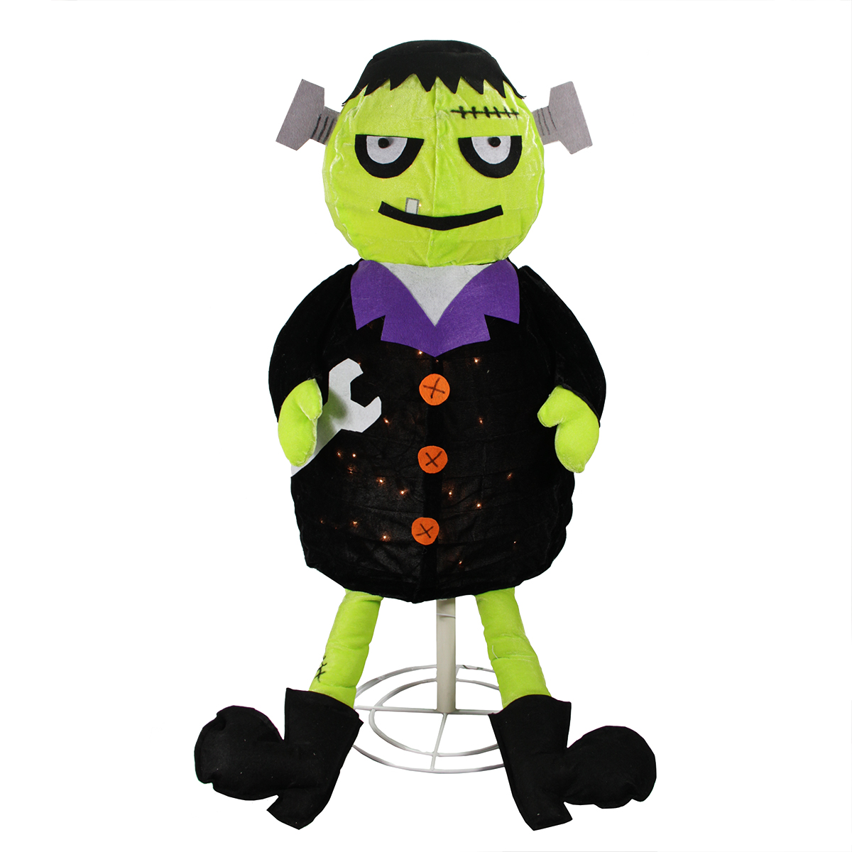 1200x1200 Lighted Creepy Standing Frankenstein Monster Halloween Decoration