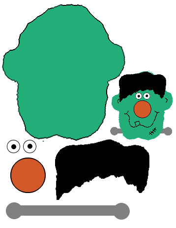 358x463 Cartoon Frankenstein