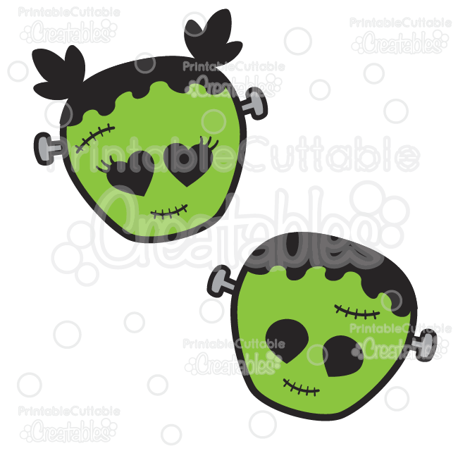 650x650 Cute Frankenstein Halloween Svg Cut Files Amp Clipart