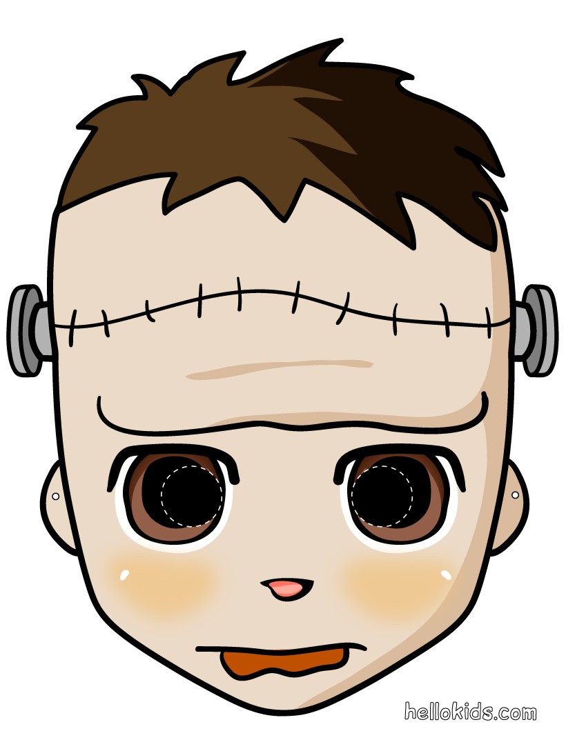 820x1060 How To Craft Frankenstein Mask