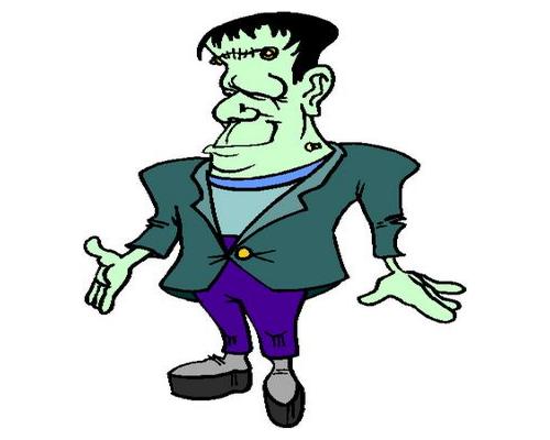 500x400 Best Frankenstein Clipart