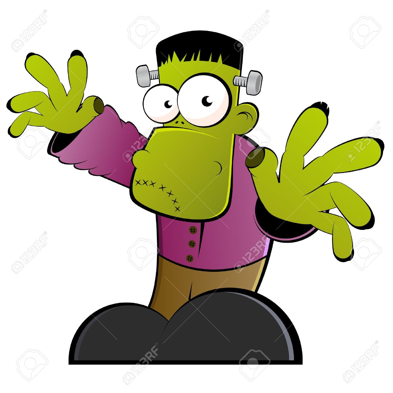 1300x1300 Frankenstein Clipart Funny