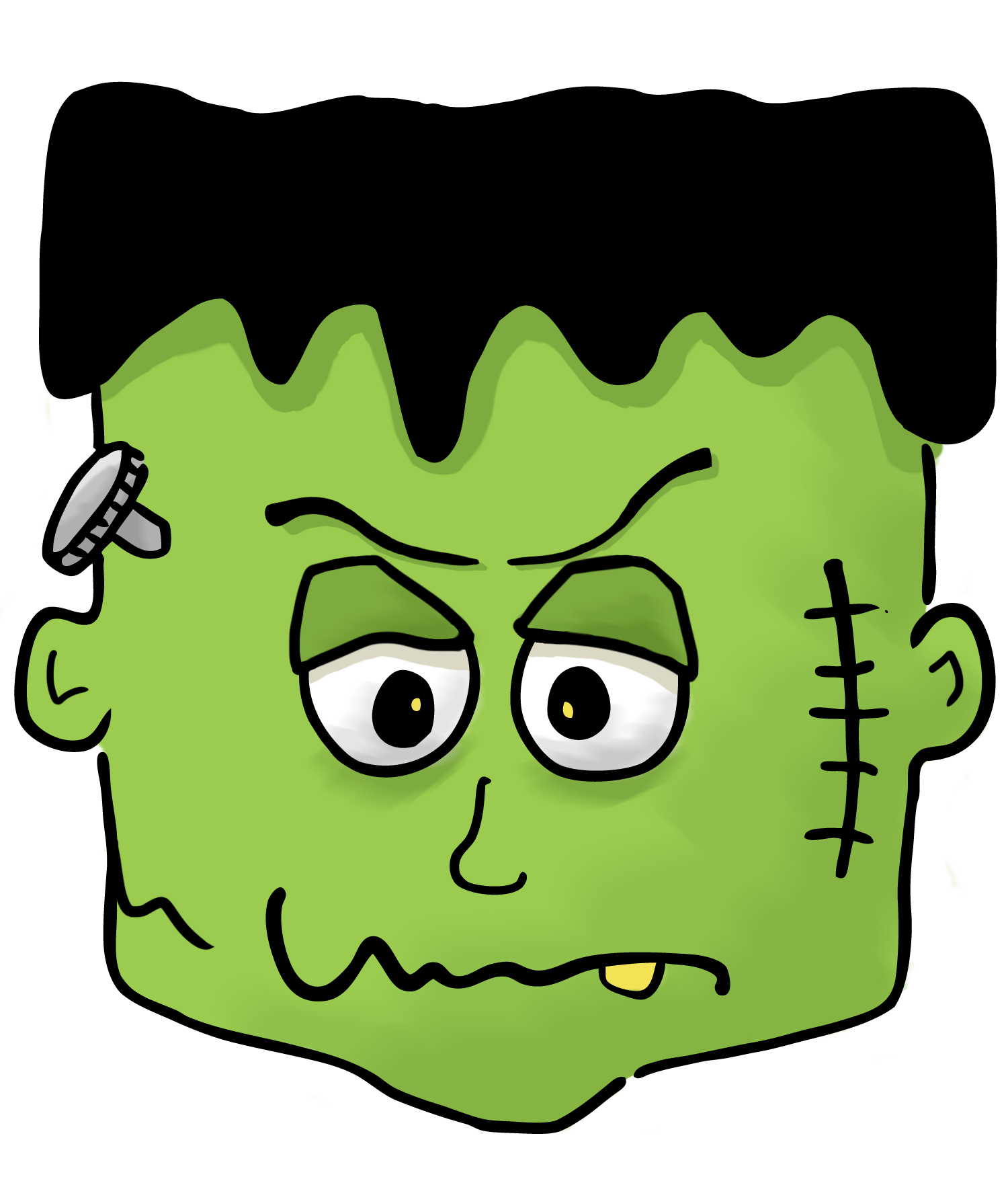 1500x1763 Best Frankenstein Clipart