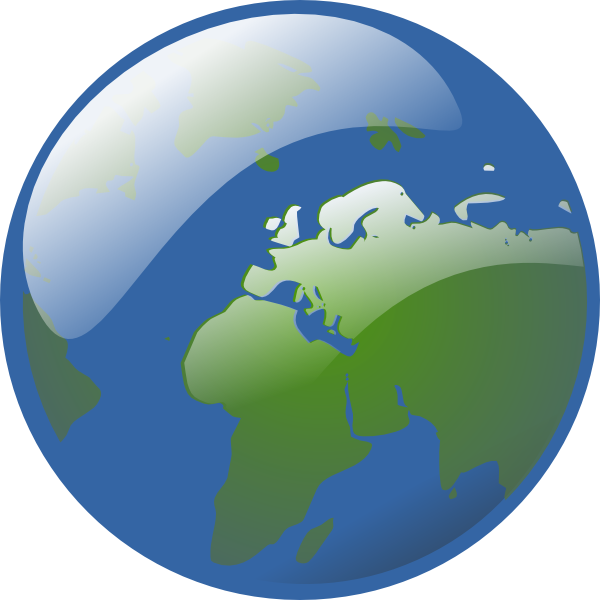 600x600 Animated Earth Clipart