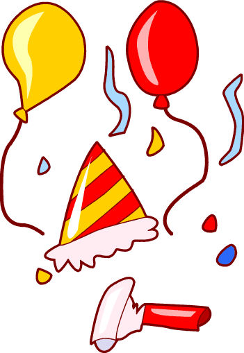 351x509 Balloon Clipart 40th Birthday