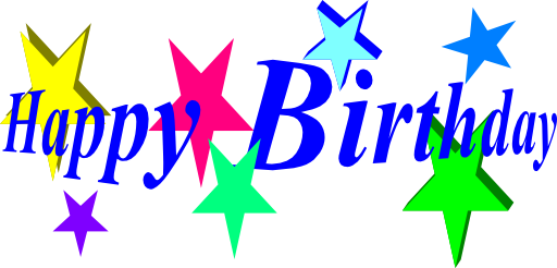 512x246 Microsoft Birthday Clipart
