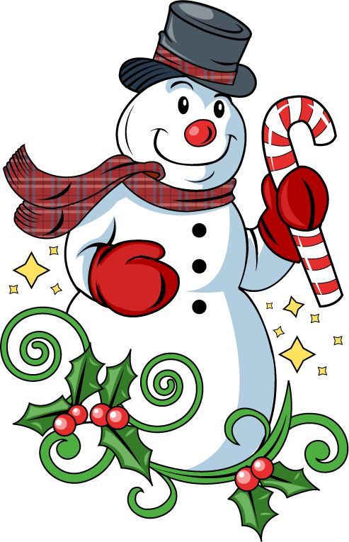 493x765 Red Clipart Snowman