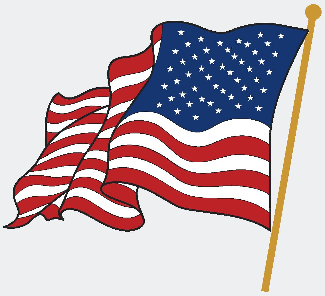 Free American Flag Clipart | Free download on ClipArtMag