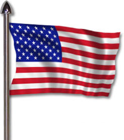 246x276 American Flag Free Flag Day Clipart Image