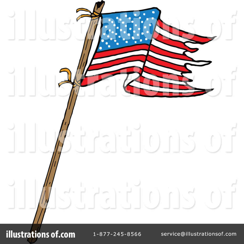 1024x1024 American Flag Clipart