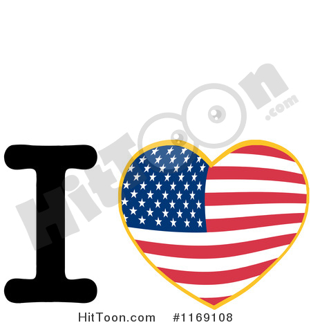 450x470 Large Clipart American Flag Letters