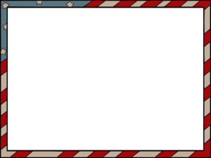 300x225 Free Clipart Border American Flags