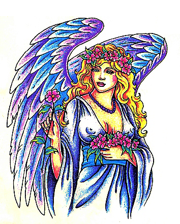 354x441 Sneweeeeen Free Angel Tattoos